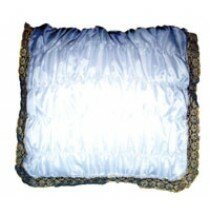 Подушка ШЕЛК С ЗОЛ.КРУЖЕВОМ