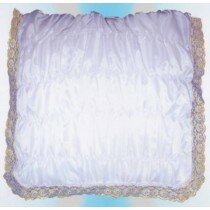 Подушка ШЕЛК СПАНДЕКС С ЗОЛ.КРУЖ.